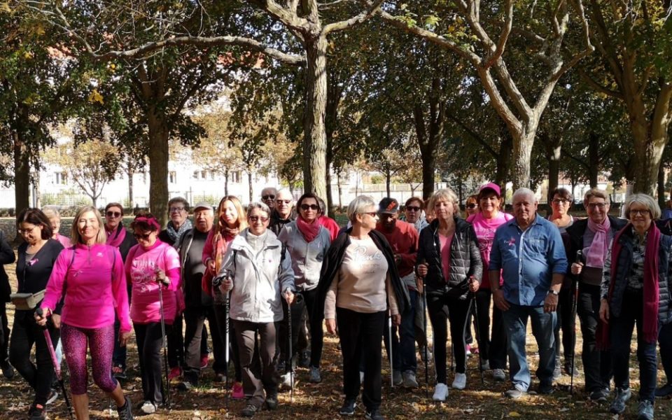 Marche contre le cancer du sein à Villejuif