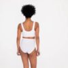 Culotte blanc portée dos