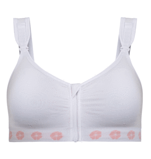 Zip front blanc